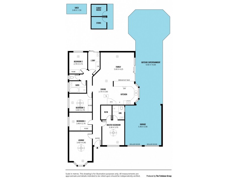 86 Investigator Drive, Woodcroft SA 5162 Floorplan