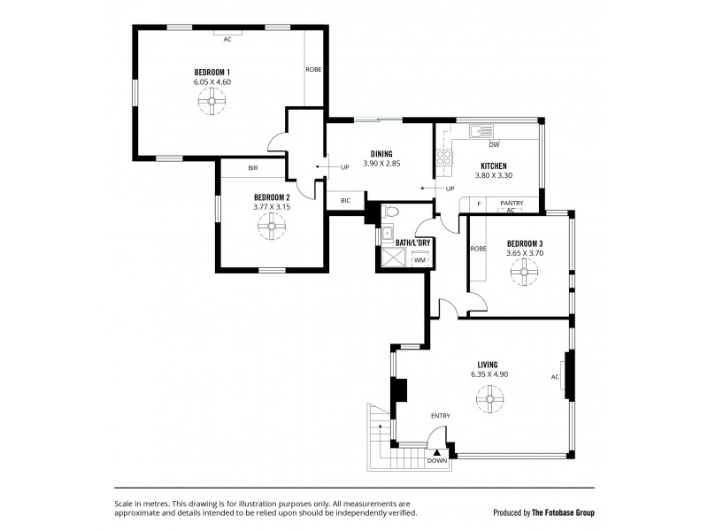 7/8 Giles Avenue, Glenelg SA 5045 Floorplan