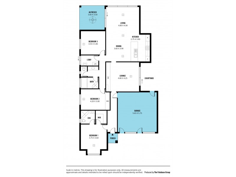4 Saturn Court, Woodcroft SA 5162 Floorplan