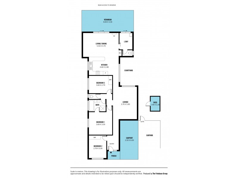 16 Avocet Street, Seaford Rise SA 5169 Floorplan