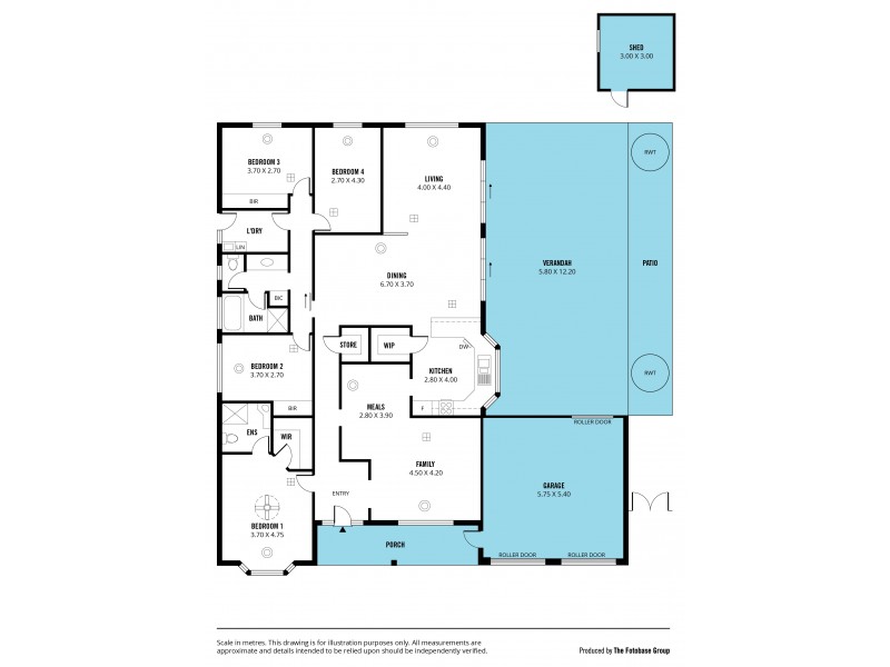 11 Horizon Avenue, Seaford Rise SA 5169 Floorplan