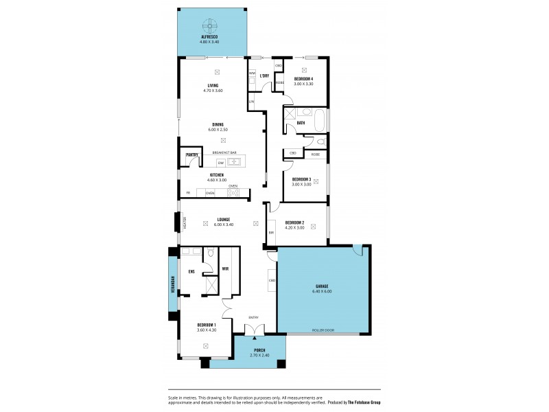 44 Vista Parade, Seaford Heights SA 5169 Floorplan