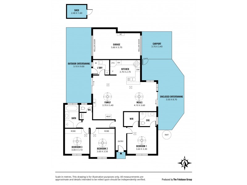 36 Benny Crescent, South Brighton SA 5048 Floorplan
