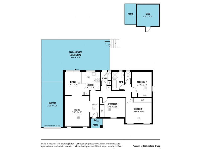 9 Alexander Crescent, Hackham SA 5163 Floorplan
