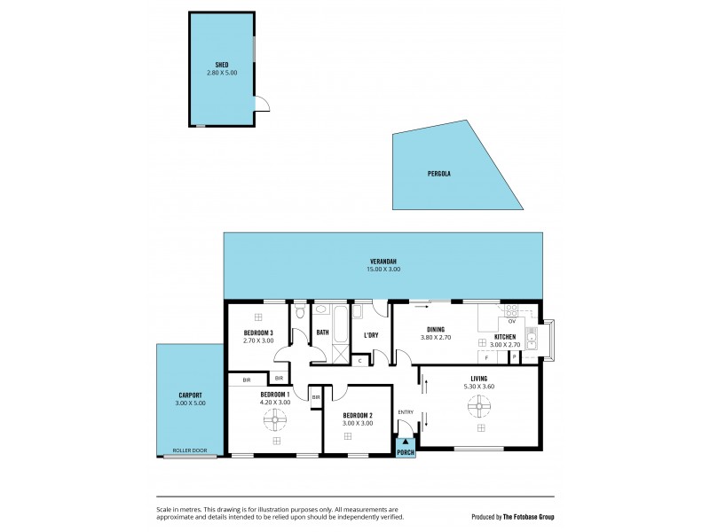 18 Marie Avenue, Morphett Vale SA 5162 Floorplan