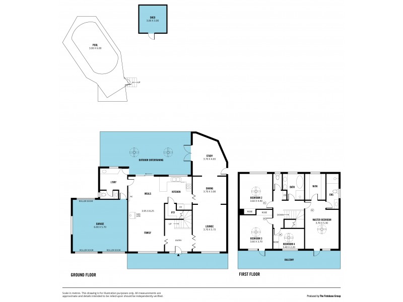 4 Caspian Court, Woodcroft SA 5162 Floorplan