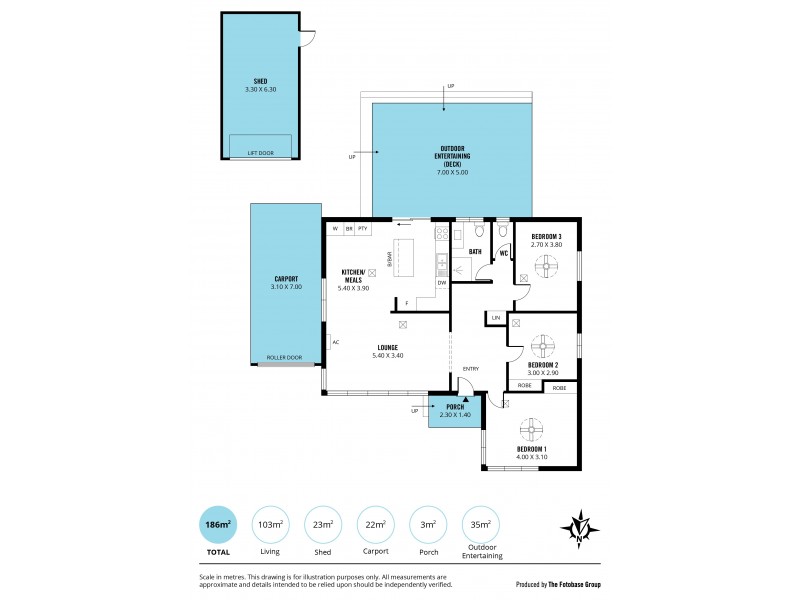 8 Wahratta Avenue, Morphett Vale SA 5162 Floorplan