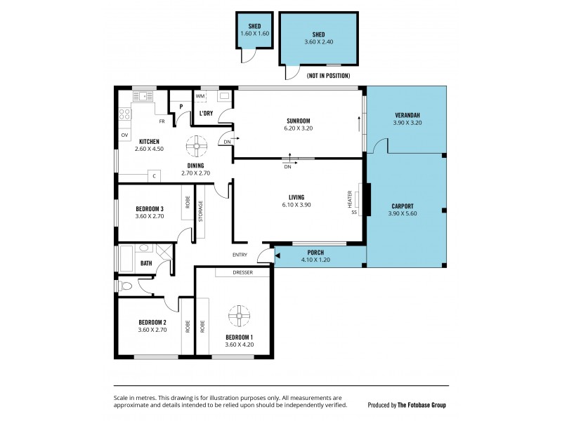 45 Trim Crescent, Old Noarlunga SA 5168 Floorplan