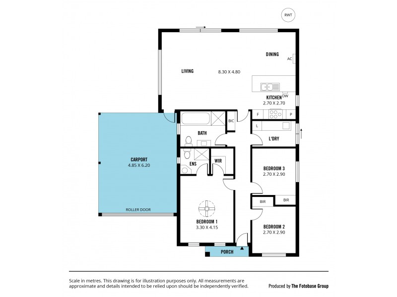38 Valleyview Crescent, Hackham West SA 5163 Floorplan