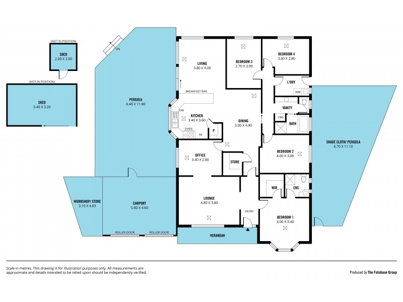 7 Ashford Court, Moana SA 5169 Floorplan