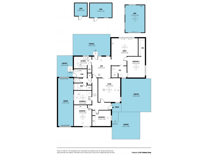 13 Poznan Crescent, Hackham West SA 5163 Floorplan
