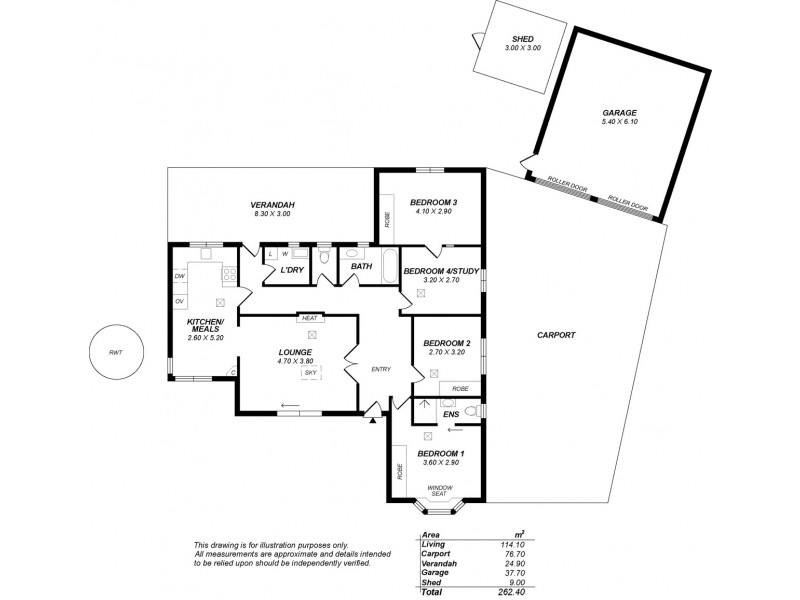 5 Pembry Crescent, Morphett Vale SA 5162 Floorplan