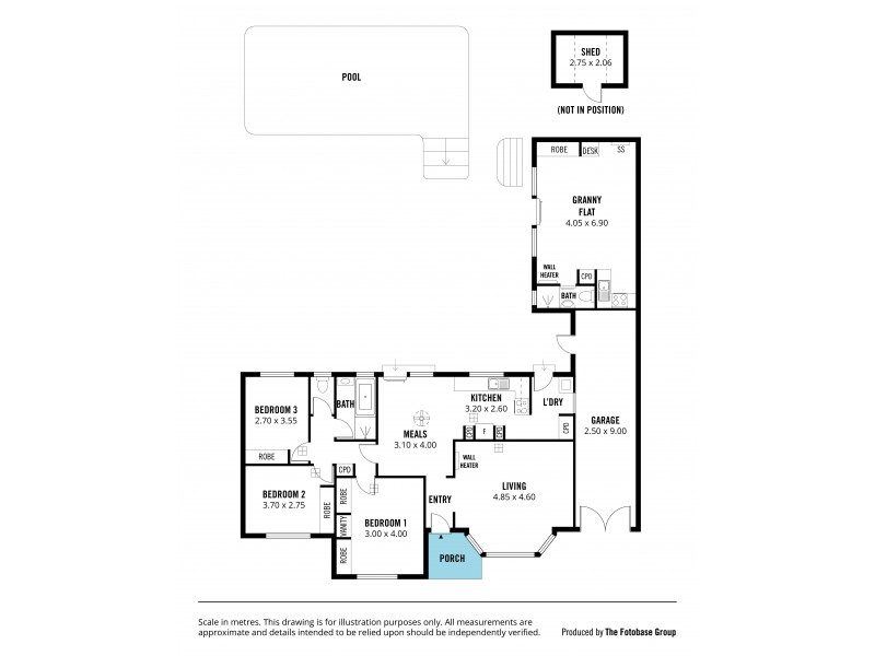 19 Richardson Crescent, Morphett Vale SA 5162 Floorplan