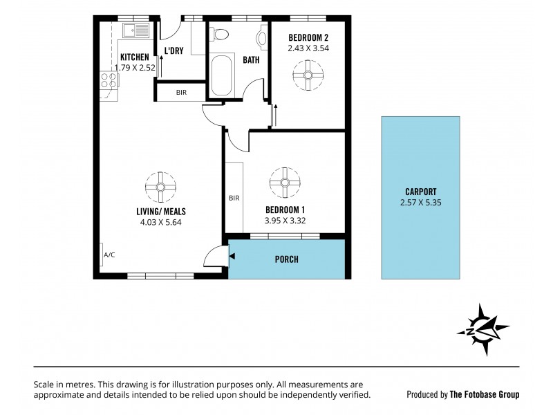 1/60 Waterman Terrace, Mitchell Park SA 5043 Floorplan