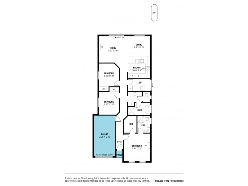 36 Warsaw Crescent, Hackham West SA 5163 Floorplan