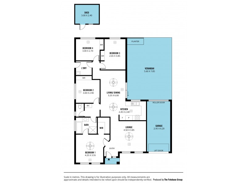 11 Hereford Lane, Woodcroft SA 5162 Floorplan