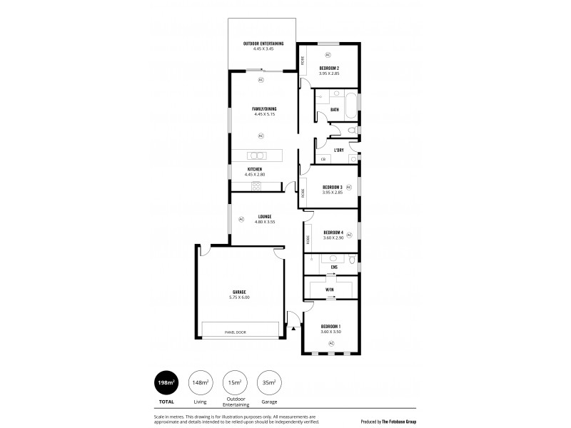11 Simcoe Avenue, Seaford Meadows SA 5169 Floorplan