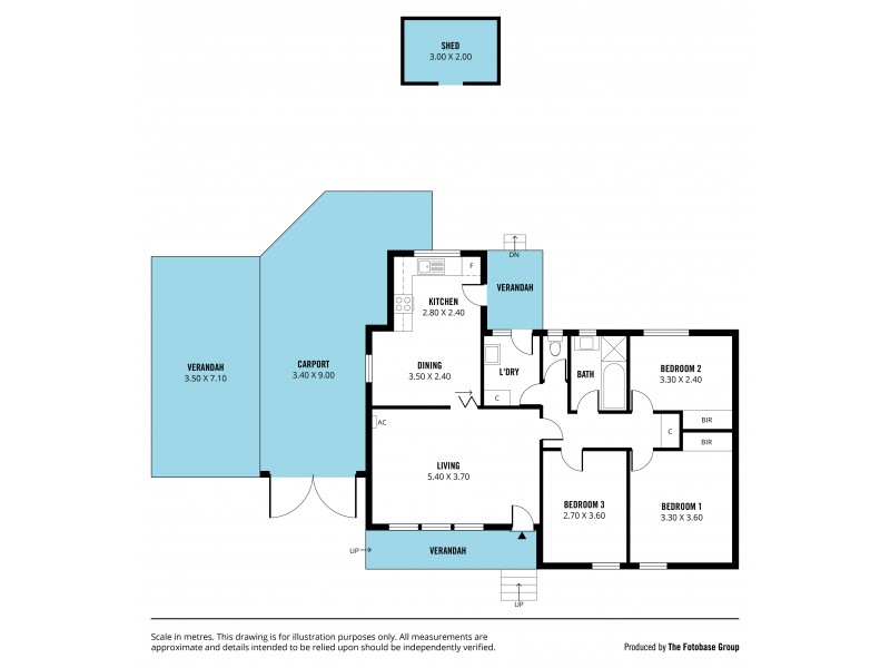 1 Warsaw Crescent, Hackham West SA 5163 Floorplan