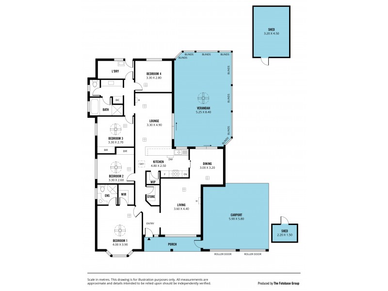 62 Pegasus Drive, Woodcroft SA 5162 Floorplan