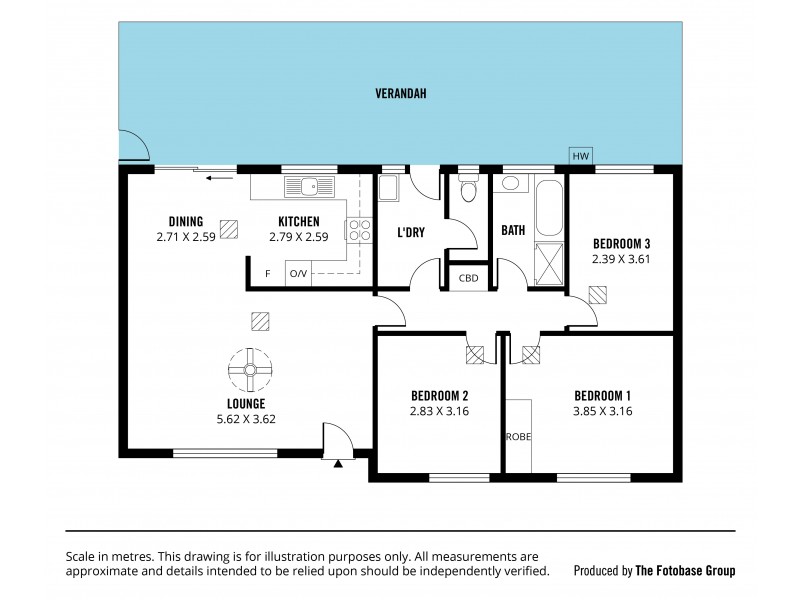 1 Byron Court, Huntfield Heights SA 5163 Floorplan