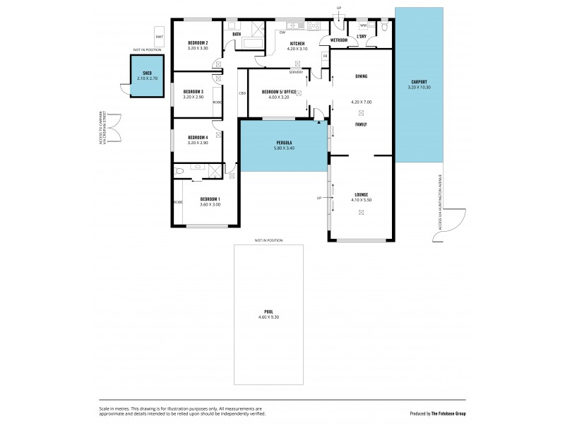 21 Huntington Avenue, Fulham SA 5024 Floorplan