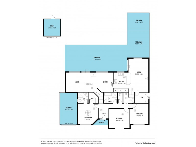 9 Jerilderie Drive, Happy Valley SA 5159 Floorplan
