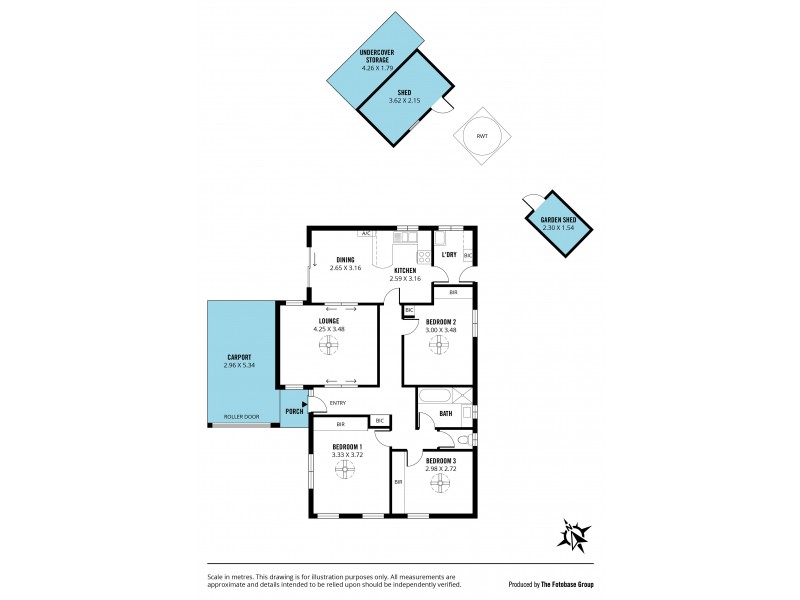 14 Higgins Street, Hackham SA 5163 Floorplan