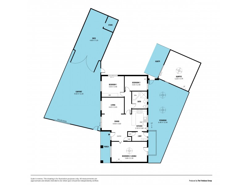 8 Hamar Court, Hackham West SA 5163 Floorplan