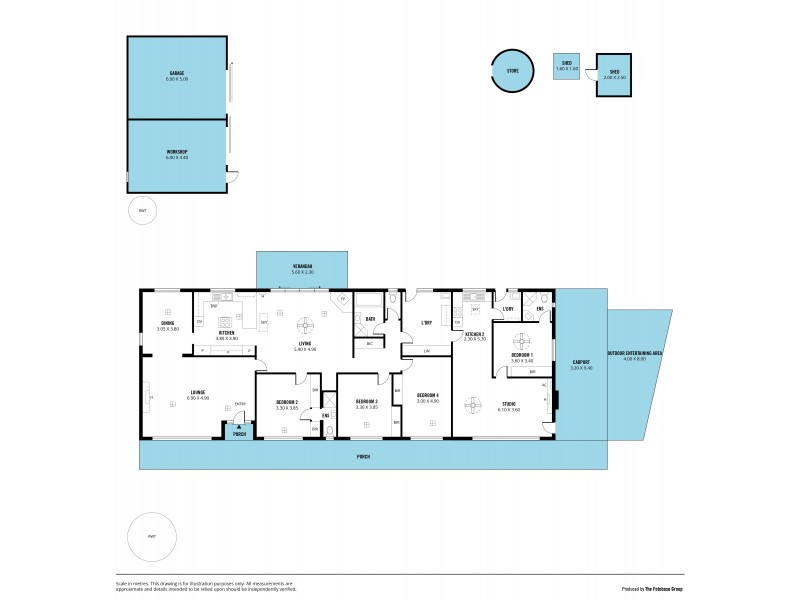 6 Sandow Crescent, Coromandel Valley SA 5051 Floorplan