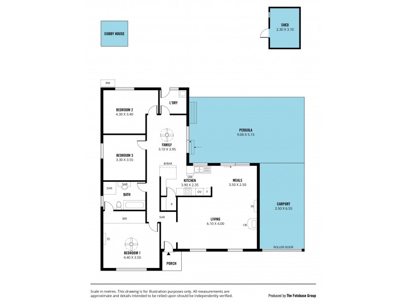 1 Lexcen Grove, Happy Valley SA 5159 Floorplan