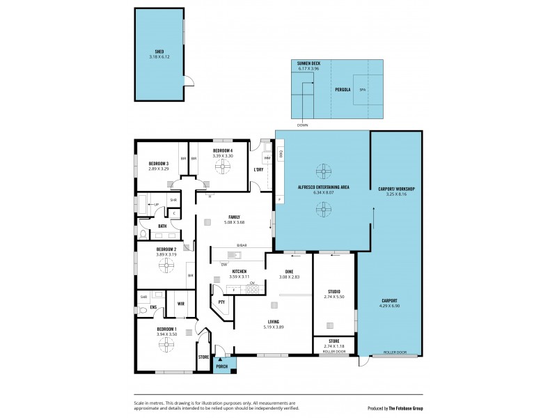 17 Verbena Court, Morphett Vale SA 5162 Floorplan