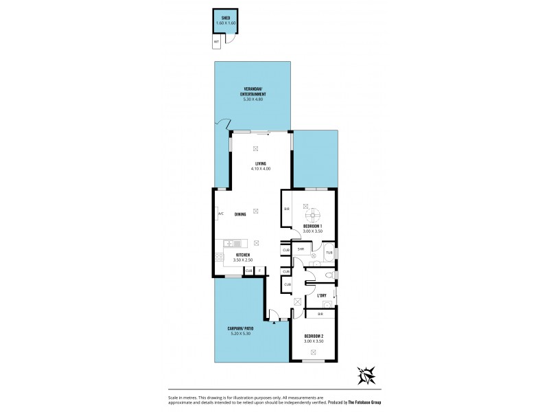 6 Dotterel Place, Seaford Rise SA 5169 Floorplan