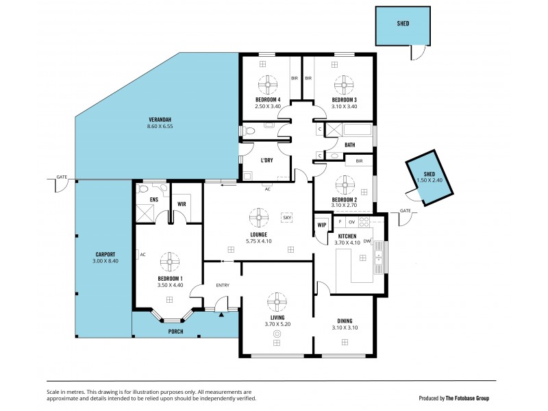 9 Gunya Court, Flagstaff Hill SA 5159 Floorplan