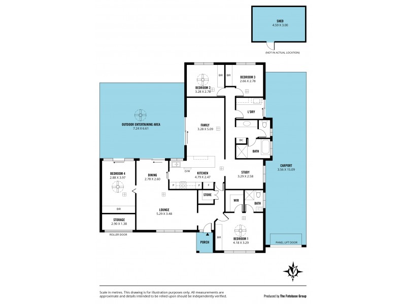 7 Clydesdale Court, Woodcroft SA 5162 Floorplan