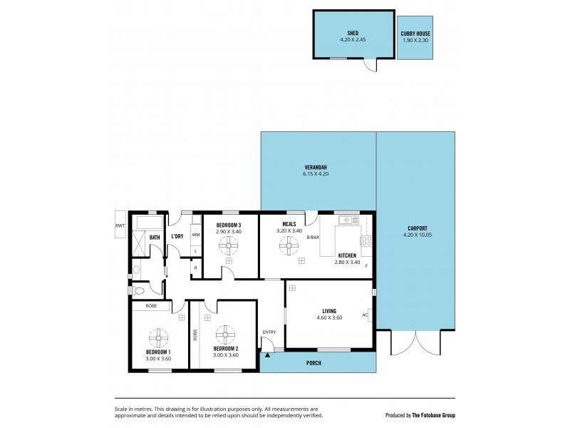 36 Ellis Avenue, Morphett Vale SA 5162 Floorplan