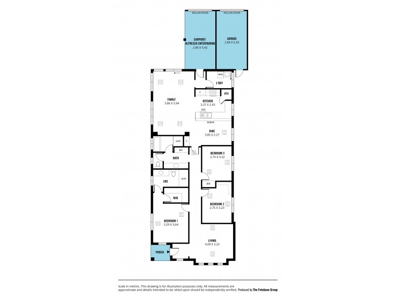 801 Grand Blvd, Seaford Meadows SA 5169 Floorplan