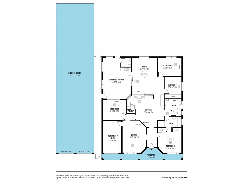 56 Emmerson Drive, Morphett Vale SA 5162 Floorplan