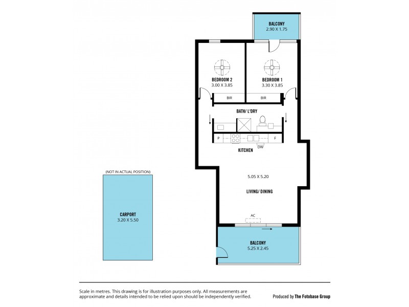 12/8 Trunnel Court, Seaford Meadows SA 5169 Floorplan