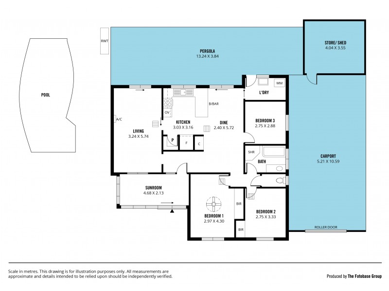 1 Merriwa Road, Sheidow Park SA 5158 Floorplan