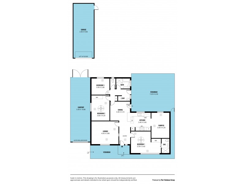 12 Burgundy Grove, Morphett Vale SA 5162 Floorplan