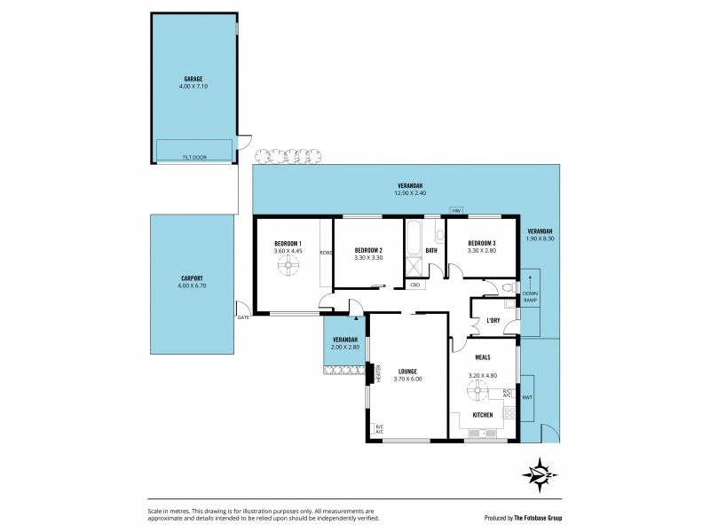 22 Avon Avenue, Morphett Vale SA 5162 Floorplan