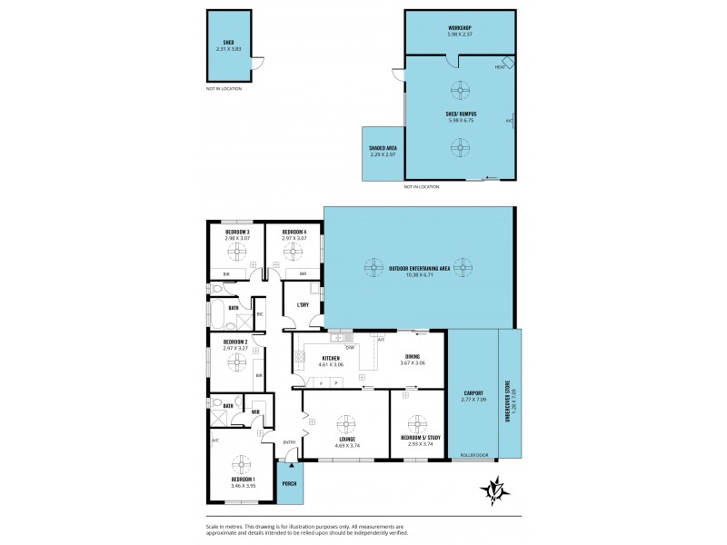 22 McBurney Crescent, Aldinga Beach SA 5173 Floorplan