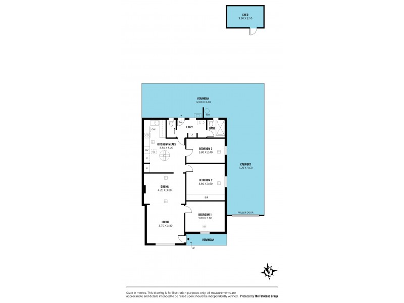 2 Plew Avenue, Morphettville SA 5043 Floorplan