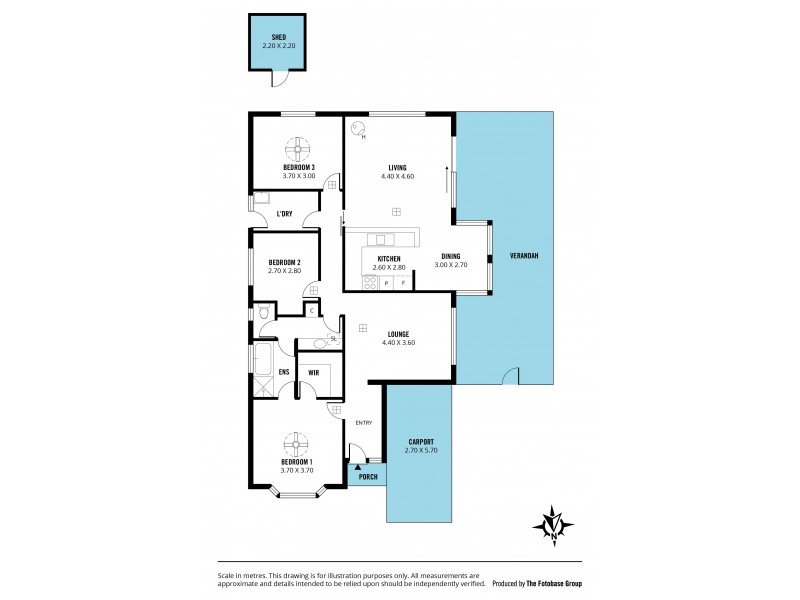 6 Brookland Valley Drive, Woodcroft SA 5162 Floorplan