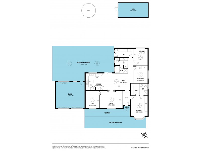 19 Cove Circuit, Seaford Rise SA 5169 Floorplan