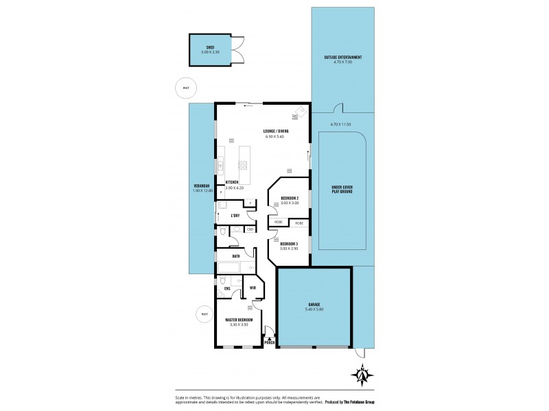 22 Kakadu Drive, Morphett Vale SA 5162 Floorplan