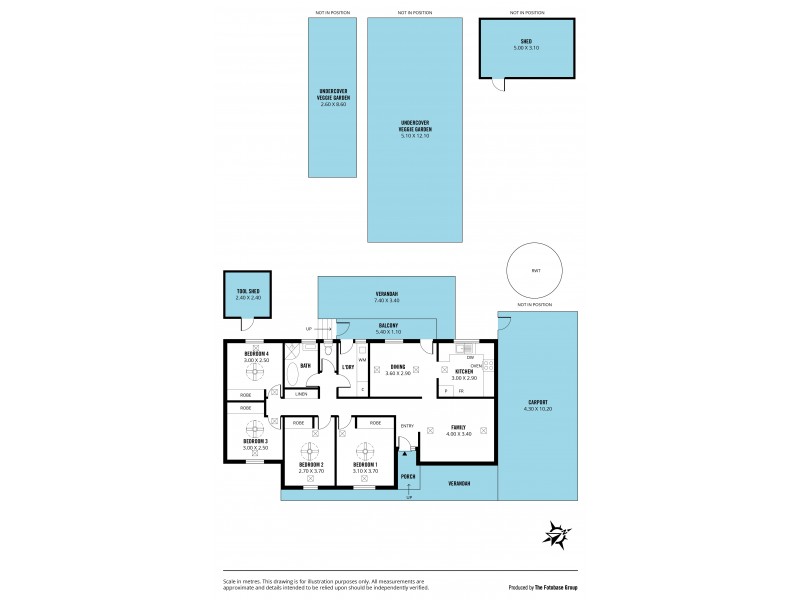 4 Arnhem Crescent, Hackham West SA 5163 Floorplan