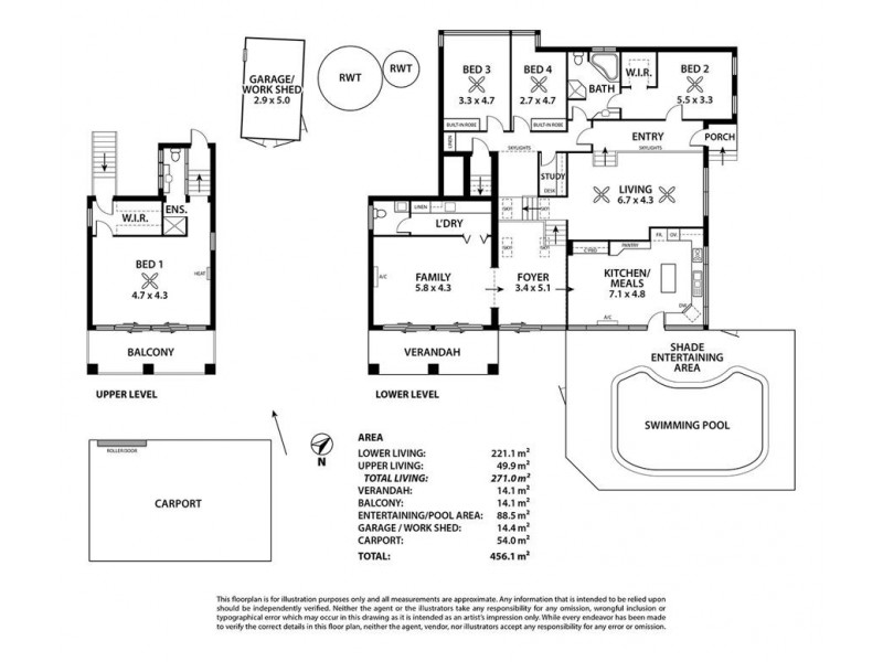 57 Roper, Murray Bridge SA 5253 Floorplan