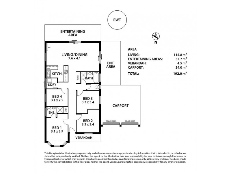 19 Ovens, Murray Bridge SA 5253 Floorplan
