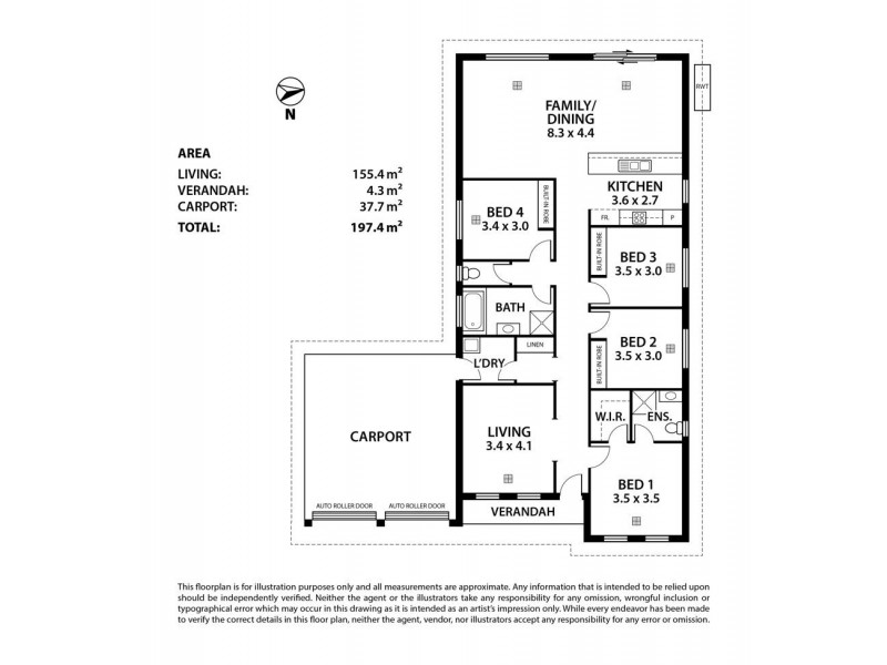 12 Irena, Murray Bridge SA 5253 Floorplan